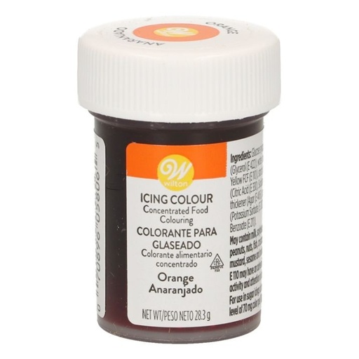 [04-0-0032] Colorante en gel naranja 28gr. Wilton