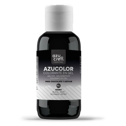 [AZ00174] Colorante en gel negro 50gr. Azucolor