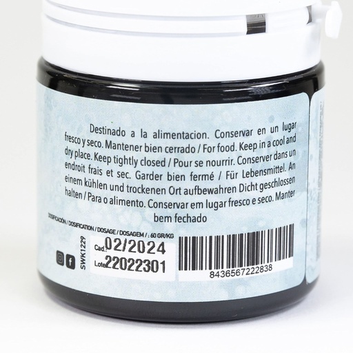 [swk1229] Colorante Gel Negro 50gr PastKolor