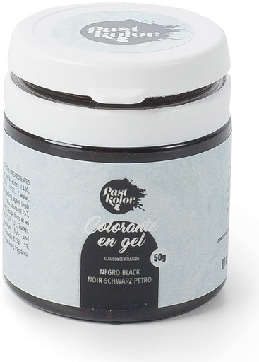 [swk1229] Colorante en gel negro 50gr. PastKolor