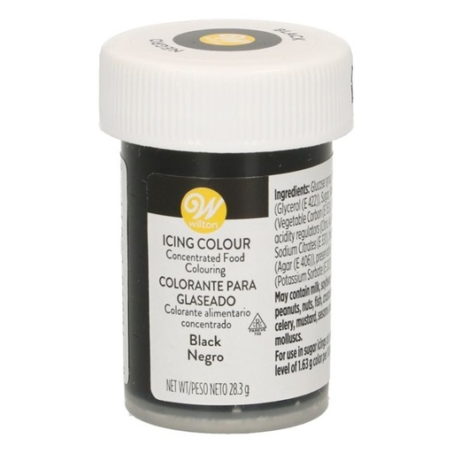 [04-0-0037] Colorante en gel negro 28gr. Wilton