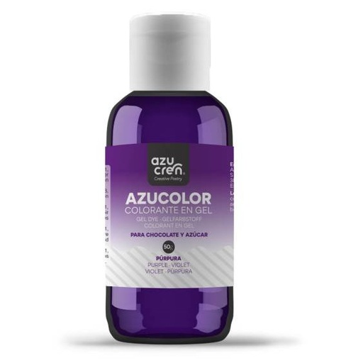 [AZ00179] Colorante en gel púrpura 50gr. Azucolor