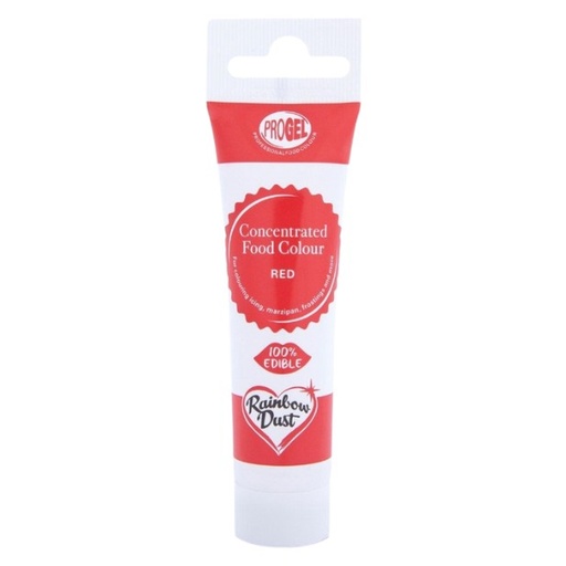 [RD9537] Colorante en gel rojo progel 25gr. Rainbow Dust