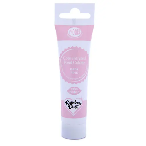 [RD9548] Colorante en gel color rosa bebé progel 25gr. Rainbow Dust