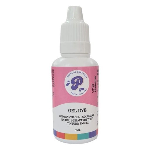 [P010010] Colorante en gel rosa liposoluble 30ml. Pastry Colours