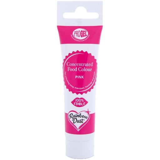 [RD9534] Colorante en gel rosa progel 25gr. Rainbow Dust