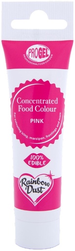 [RD9534] Colorante en gel rosa progel 25gr. Rainbow Dust