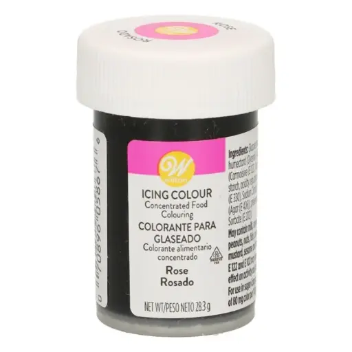 [04-0-0043] Colorante en gel rosado 28gr. Wilton