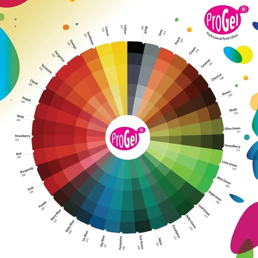 [RD9538] Colorante Gel Ruby Progel 25gr De Rainbow Dust