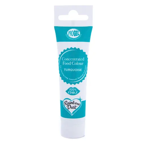[RD9538] Colorante en gel turquesa progel 25gr. Rainbow Dust
