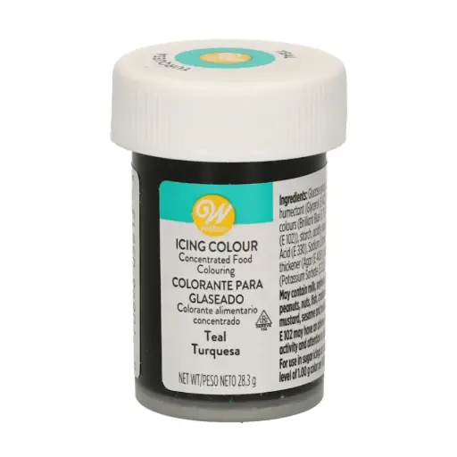 [04-0-0038] Colorante en gel turquesa 28gr. Wilton