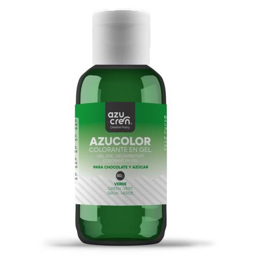 [AZ00167] Colorante en gel verde 50gr. Azucolor