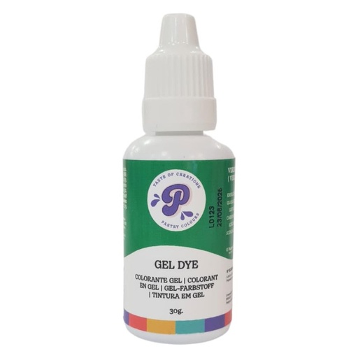[P010005] Colorante en gel verde liposoluble 30ml. Pastry Colours