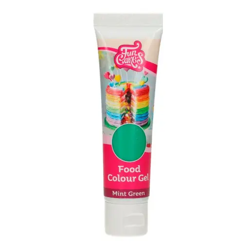 [F44180] Colorante gel color verde menta 30gr. Funcakes
