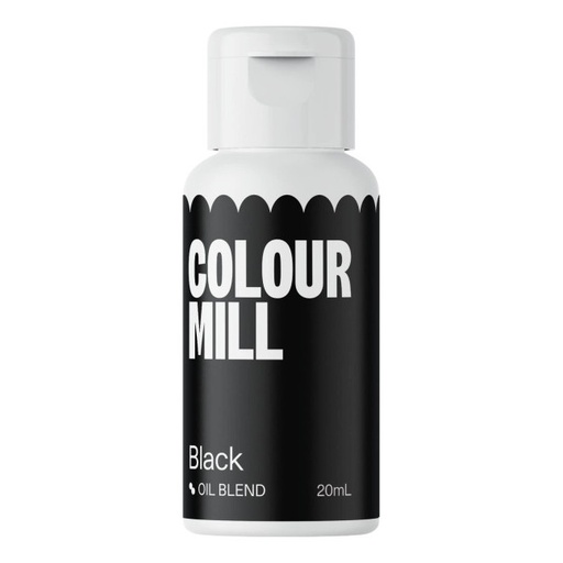 [CMO20BLK] Colorante negro liposoluble 20ml. Colour Mill