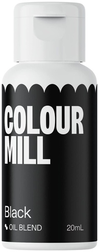 [CMO20BLK] Colorante negro liposoluble 20ml. Colour Mill