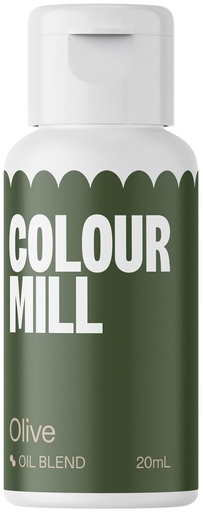 [CMO20OLV] Colorante verde oliva liposoluble 20ml. Colour Mill