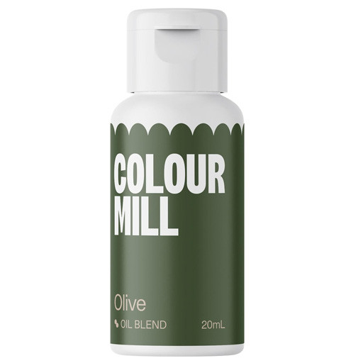 [CMO20OLV] Colorante verde oliva liposoluble 20ml. Colour Mill
