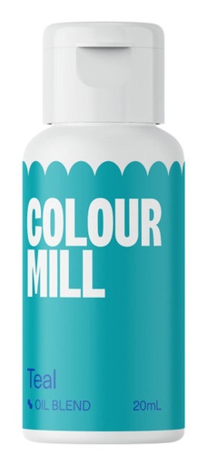 [CMO20TEL] Colorante verde turquesa liposoluble 20ml. Colour Mill