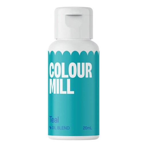 [CMO20TEL] Colorante verde turquesa liposoluble 20ml. Colour Mill