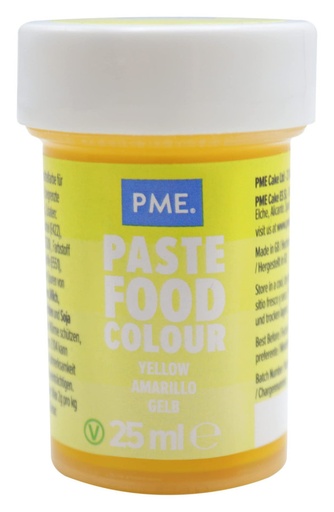 [PC1053] Colorante en pasta amarillo 25gr. PME