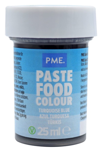 [PC1065] Colorante en pasta azul turquesa 25gr. PME
