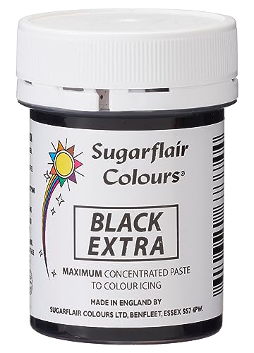 [C102] Colorante Pasta Black Extra 42gr Sugarflair