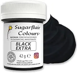 [C102] Colorante en pasta negro 42gr. Sugarflair