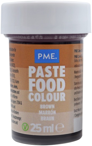 [PC1057] Colorante en pasta marrón 25gr. PME