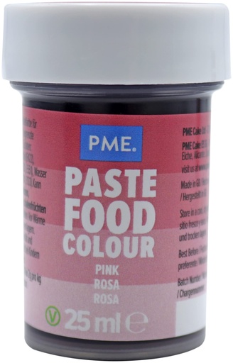 [PC1061] Colorante en pasta rosa 25gr. PME