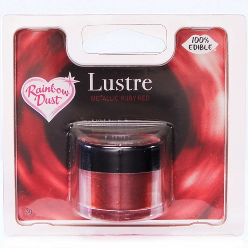[RD2065] Colorante rojo nacarado 3gr. Rainbow Dust