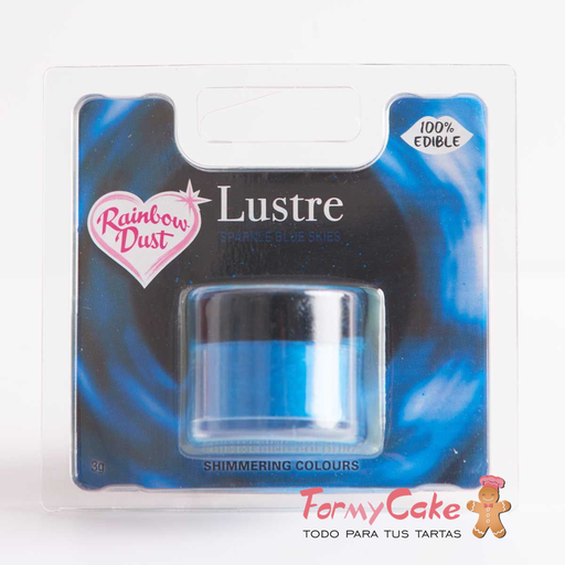 [RD2085] Colorante color azul nacarado 3gr. Rainbow Dust