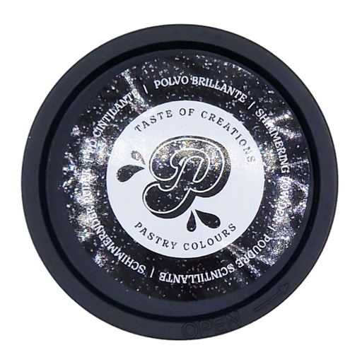 [P010038] Shining Powder Negro 10gr PastryColours