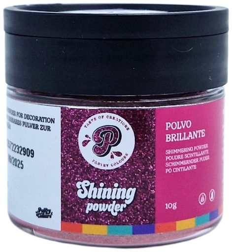 [P010042] Polvo de brillo rosa 10gr. PastryColours