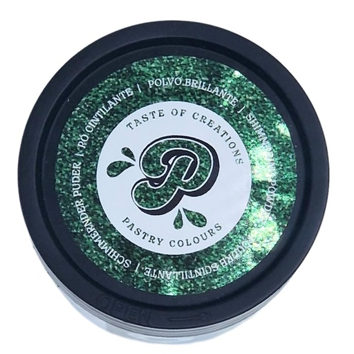[P010043] Shining Powder Verde 10gr PastryColours