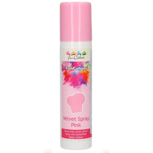 [F41320] Spray velvet rosa 100ml. FunCakes