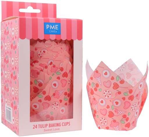 [VD24MC013] Cápsulas Muffins Dulce Amor 24uds PME