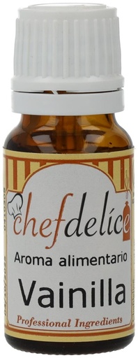 [F-CH1002] Aroma de Vainilla 10ml Chef Delice