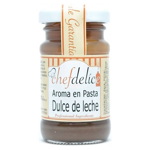 [F-CH2521] Aroma en pasta de dulce de leche 50gr Chefdelice