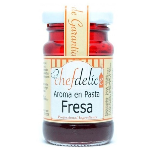 [F-CH2516] Aroma en pasta de fresa 50gr Chefdelice