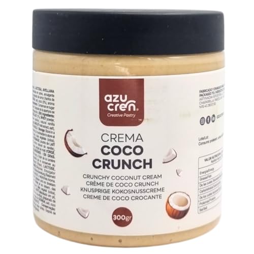 [AZ01597] Crema De Coco Crunch 300gr Azucren