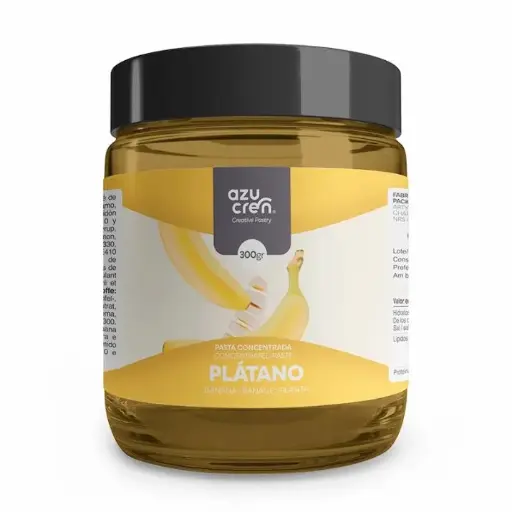 [AZ00734] Pasta Concentrada De Platano 300gr Azucren