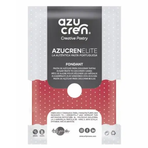 [ae00068] Fondant color rojo 100gr. Azucren Elite