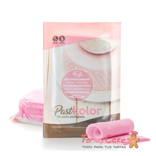 [pk0013] Fondant color rosa 1kg. Pastkolor