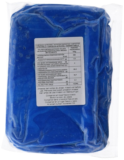 [pk0016] Fondant Azul 1kg Pastkolor