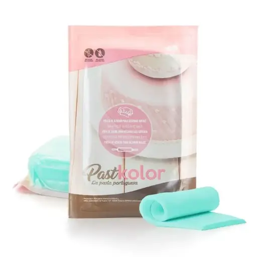[pk0019] Fondant color azul cielo 1kg. Pastkolor