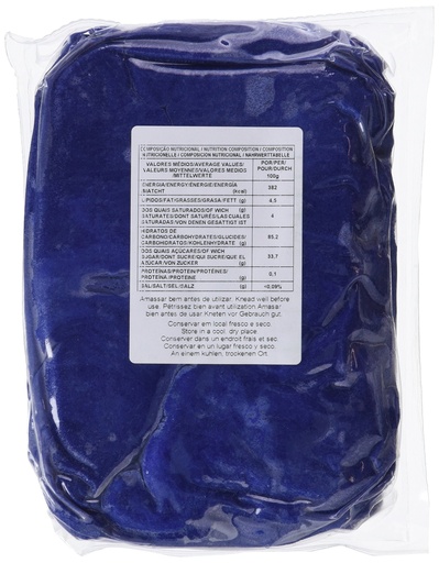 [pk0017] Fondant Azul Marino 1kg Pastkolor