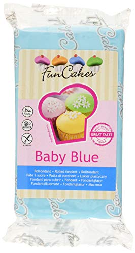 [F20210] Fondant Baby Blue 250gr Funcakes