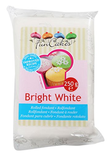 [F20100] Fondant Blanco Brillante 250gr Funcakes
