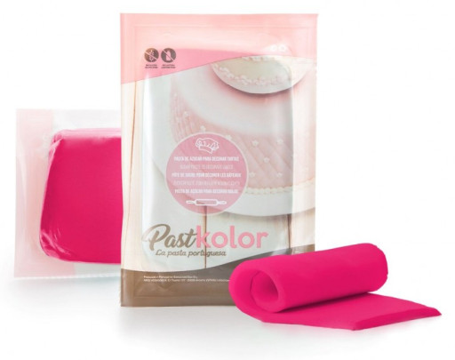 [pk0011] Fondant color fucsia 1kg. Pastkolor